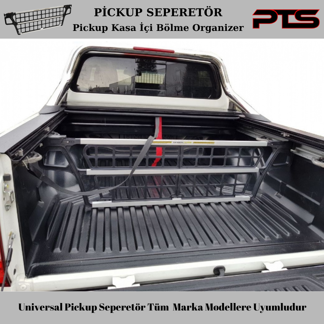 Pickup Seperetör Pickup Kasa İçi Bölme Organizer Düzenleyici